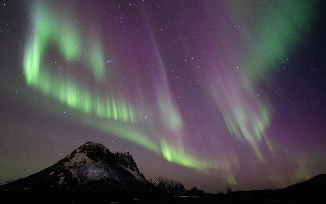 Auroras boreales podrán verse en México estados donde se verán El